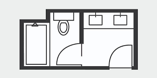 You'll need more space or a new layout with. 10 Essential Bathroom Floor Plans