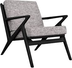 Shop For Nyekoncept Zain Lounge Chair Heathered Taupe Online Thepopbeautiful In 2020 Wood Lounge Chair Leather Lounge Chair Upholstered Dining Chairs