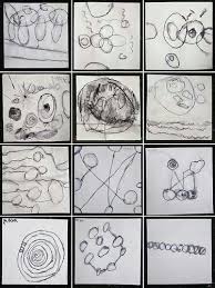 Give Instructions To Draw 10 Circles Then Draw 5 Lines Interesting To See The Variety And Kindergarten Art Kindergarten Art Projects Kindergarten Art Lessons