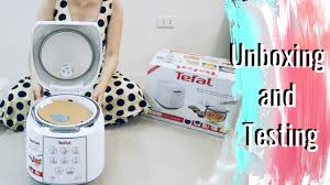 Download manuals & user guides for 26 devices offered by tefal in rice cooker devices category. Tefal Rice Cooker Unboxing Tefal Rk7321 Easy Spherical Rice Cooker How To Cook White Rice Youtube