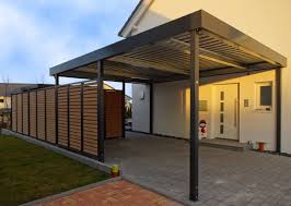 Myport Einzelcarport Mit Sichtschutz Einzelcarport Carport Carport Uberdachung