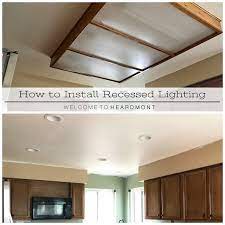 Tips and hints, best articles and expert advice about recessed lighting. Tutorial How To Install Recessed Lighting Welcome To Heardmont