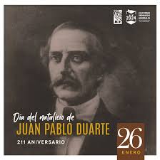 En el aniversario 211 del natalicio de Juan Pablo Duarte, en la #JCE  recordamos su papel crucial en la proclamación de la democracia dominicana.  Sigamos su legado y recordemos que cada voto