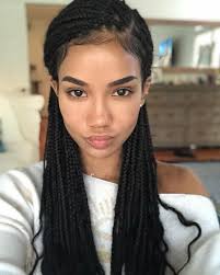 The Versatile Hairstyle Is Perfect For Summer Box Braids Styling Hair Styles Braided Hairstyles