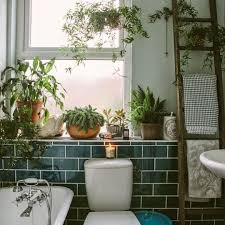 Folk About Sweet Home House Design Bathroom Plants