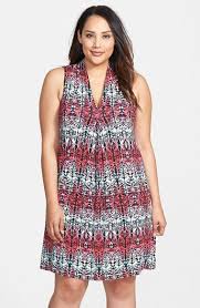 Tart Tara Print Jersey A Line Dress Plus Size A Line Dress Plus Size Dresses Dresses