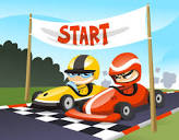 130+ Cartoon Of A Go Kart Racing Stock Illustrations, Royalty-Free ...