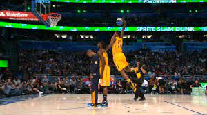 That was one of the best dunks i've ever seen. Sprite Slam Dunk Round 1 Paul George Youtube