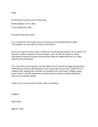 A memo (or memorandum, meaning reminder) is normally used for communicating policies, procedures, or related official business within an organization. 35 Perfect Termination Letter Samples Lease Employee Contract