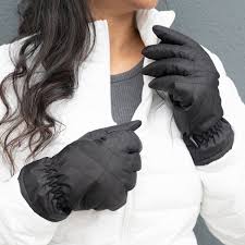 Women's Insulated Gloves with Gathered Wrist – Isotoner.com USA