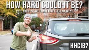 Order brake light bulb for your 2013 ford escape and pick it up in store—make your purchase, find a store near you, and get directions. How Hard Could It Be 2015 Ford Escape Brake Light Replacement Youtube