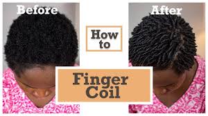 How To Finger Coils On Short Natural 4c Hair Using Only Two Products Curl Definition Y In 2020 4c Natural Hairstyles Short Short Natural Hair Styles 4c Hairstyles