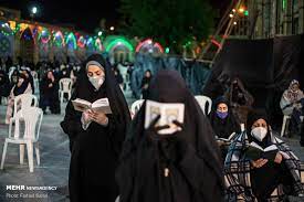 أحياء ليلة القدر ايران iran كورونا photo fashion academic dress