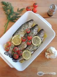 Truite Au Four Recette Truite Au Four Recette Truite Recette Truite Au Four