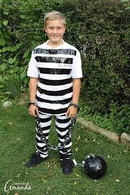Use Duct Tape And Regular White Clothes To Make This Super Simple Prisoner Costume Afterwa Diy Halloween Costumes Easy Diy Halloween Costumes Prisoner Costume