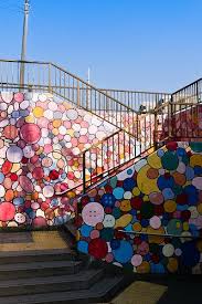 There S A Lady Who S Sure All That Glitters Is Gold And She S Buying A Stairway To Heaven The Stairway To Heaven Stair Art Button Art Badass Art