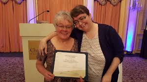 I love this photo of Rolanda and her Mother Evelyn.