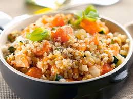 Risotto De Quinoa Courgettes Et Saumon Au Thermomix Recette Risotto Recette Risotto Risotto Quinoa