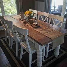 The top countries of suppliers are india. Custom White Oak Farmhouse Table Farmhouse Dining Rooms Decor Farmhouse Dining Room Table Farmhouse Kitchen Tables