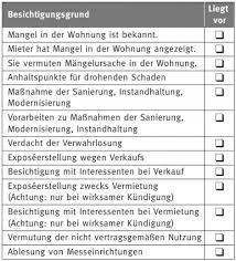 Planen sie die neuvermietung einer eigentumswohnung aufgrund von möglichen. Wann Ist Eine Wohnungsbesichtigung Erlaubt
