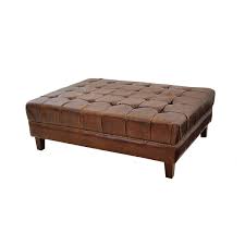 4.1 out of 5 stars with 14 ratings. Abbott Ottoman Top Grain 47 W X 36 D X 17 H Finish Color S Cigar Leather Ottoman Coffee Table Leather Coffee Table Leather Ottoman