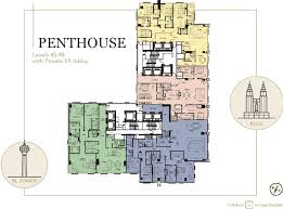 The Ritz Carlton Residences Penthouse Floor Floor Plans Pent House Ritz Carlton