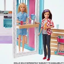 I loved her murphy bed when i was a kid and wanted to live in barbies cheaprent apartment xd i like her. Barbie Malibu House 2 Story Dollhouse With Transformation Features And 25 Pieces Fxg57 Buy Online At Best Price In Uae Amazon Ae