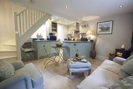 20 Elegant Open Plan Living Room Decorating Ideas Trendhmdcr Stairs In Living Room Cottage Living Room Small Open Plan Kitchen Living Room