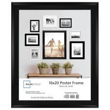 Shopping for a 16x20 picture frame has never been easier. Mainstays 16x20 Beveled Poster Frame Walmart Com Walmart Com