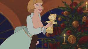 angelique (beauty and the beast) beauty and the beast beauty and  the beast: the enchanted christmas big breasts blonde hair blue eyes  breasts breasts out christmas christmas tree disney