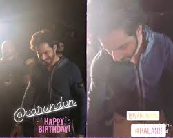 As bollywood star varun dhawan celebrated his 34th birthday on saturday, actors including arjun kapoor, riteish deshmukh, madhuri dixit nene, and tiger shroff also shared a photo with varun on his instagram story and wrote, happy bday @varundvn have an amazing year ahead lots of love stay. Kalank Alia Bhatt Films Varun Dhawan Cutting His Birthday Cake On The Sets Of The Film Bollywood News Bollywood Hungama