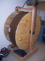 Hide Tumbler By Bullwhacker Homemade Hide Tumbler Used For Taxidermy Constructed From Plywood Lumber Bearings Sprocke Homemade Tools Tumbler Diy Tanning