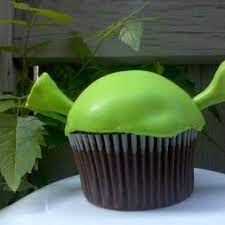Shrek parties allow guests to have fun and eat like ogres without worrying about manners. Shrek Birthday Party Shrek Cupcakes Shrek Birthday Shrek Snacks