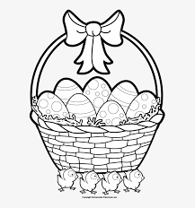 Easter eggs svg digital stamps | set of 15. Clipart Easter Egg Basket Black And White Easter Basket Clipart Black And White Png Image Transparent Png Free Download On Seekpng