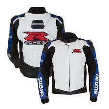 Ebay Advertisement Suzuki Gsxr Motorcycle Jacket Biker Sports Leather Motorbike Racing Protec Leather Motorcycle Jacket Leather Jacket Men Motorbike Leathers