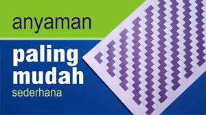 Biasanya sih anyaman yang dibuat menggunakan bahan dari kertas. Cara Mudah Membuat Kerajinan Anyaman Kertas Sederhana