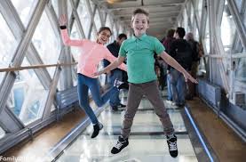 Sure, maybe it's a little bit touristy, but sometimes you just have to tick these things off, don't you think? Tower Bridge Glass Floor 360 Viewing Platform In London Great Britain Familywithkids Com