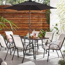 If your garden is very small, it might suit more mobile if your garden's bigger, you might want to choose a statement dining set, with ornate metallic chairs covered in plush cushions for a traditional look, or in. Garden Furniture Sets The Furniture Co