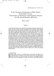 It is a leading creator and manager of assets via its ownership stakes in eight uk property companies. Pdf From Property Companies To Real Estate Investment Trusts The Impact Of Economic And Property Factors On Uk Listed Property Returns æ¢å‰' é² Academia Edu