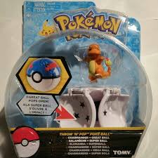 Pokemon Throw N Pop Poke Ball Charmander Great Ball Brand New In Pack Pokemon Pokemon Toy Pokemon Ball
