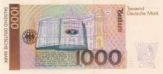 Der anstreicher wiederum richtete mit dem schein die hochzeit seiner tochter in der dorfschenke aus. Dm Banknoten Deutsche Bundesbank