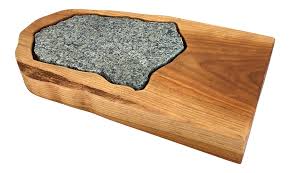— chop vermont— granite cheese board /trivet with knife, brand new, great gift. Wood Granite Cheese Serving Board Chairish