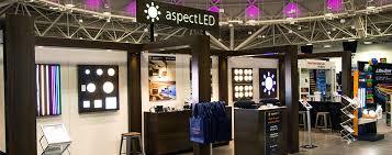 Trade Show Lighting Booth Lighting Applications Aspectled Aspectled