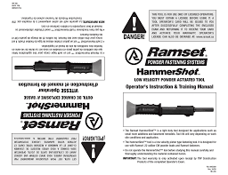 Shop and compare ramset powder actuated tools, parts, and accessories on whohou.com marketplace. Null Null Manualzz