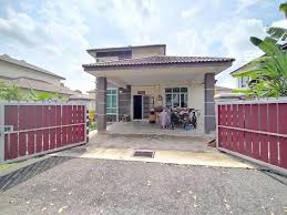Pelan lantai rumah banglo setingkat 4 bilik. Banglo Setingkat Setengah Taman Krubong Perdana Fasa 2 Zprop Team