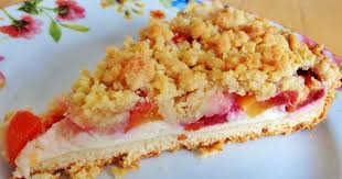 Veganer Streuselkuchen Mit Sojajoghurt Und Frischen Pfirsichen Dies Ist Ein Veganes Rezept Fur Einen Streu Streusel Kuchen Kuchen Mit Pfirsich Veganes Geback