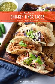 Instant Pot Chicken Tinga Tacos Recipe Pork Carnitas Tacos Green Chili Pork Pork Carnitas