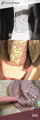 Miami's nights are as hot as its days. Free People Sequin Hot Miami Nights Tank Size Xs Sequins Clothes Design Fashion Tips