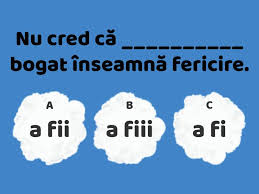 Pentru a trimite un răspuns, trebuie să vă conectați sau să vă înregistrați. Dilemele Verbului A Fi Cu CaÈi I Scriem Vox Valachorum