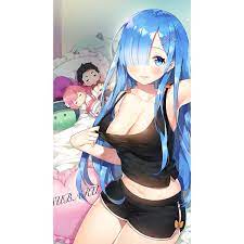 Re:Zero kara Hajimeru Isekai Seikatsu - Natsuki Subaru - Ram - Rem - Doujin  Goods - Tapestry - Video Call Rem (Hachigo, Toranoana) |  MyFigureCollection.net